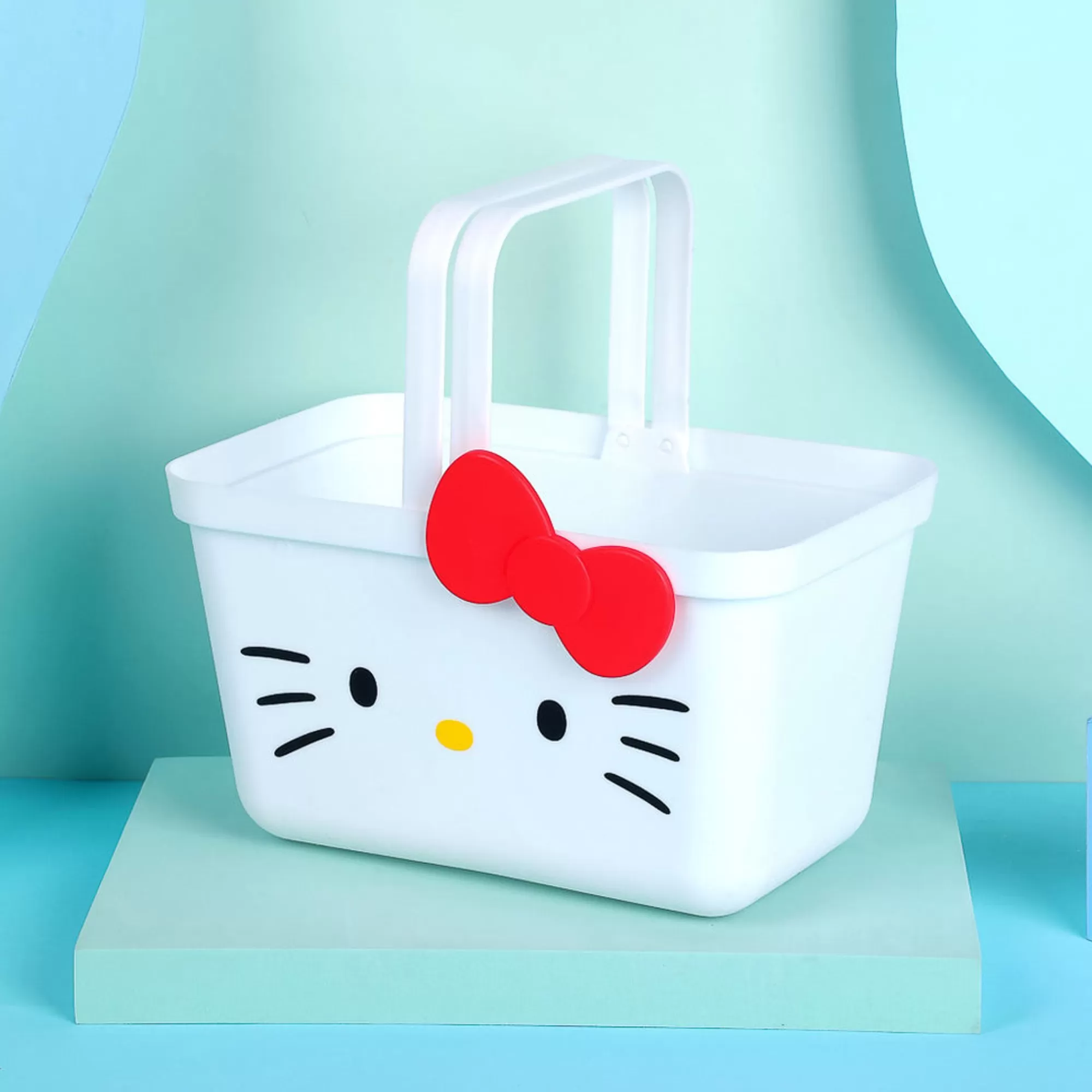 MINISO Storage Box & Organizer-Cestino Hello Kitty Collezione Sanrio
