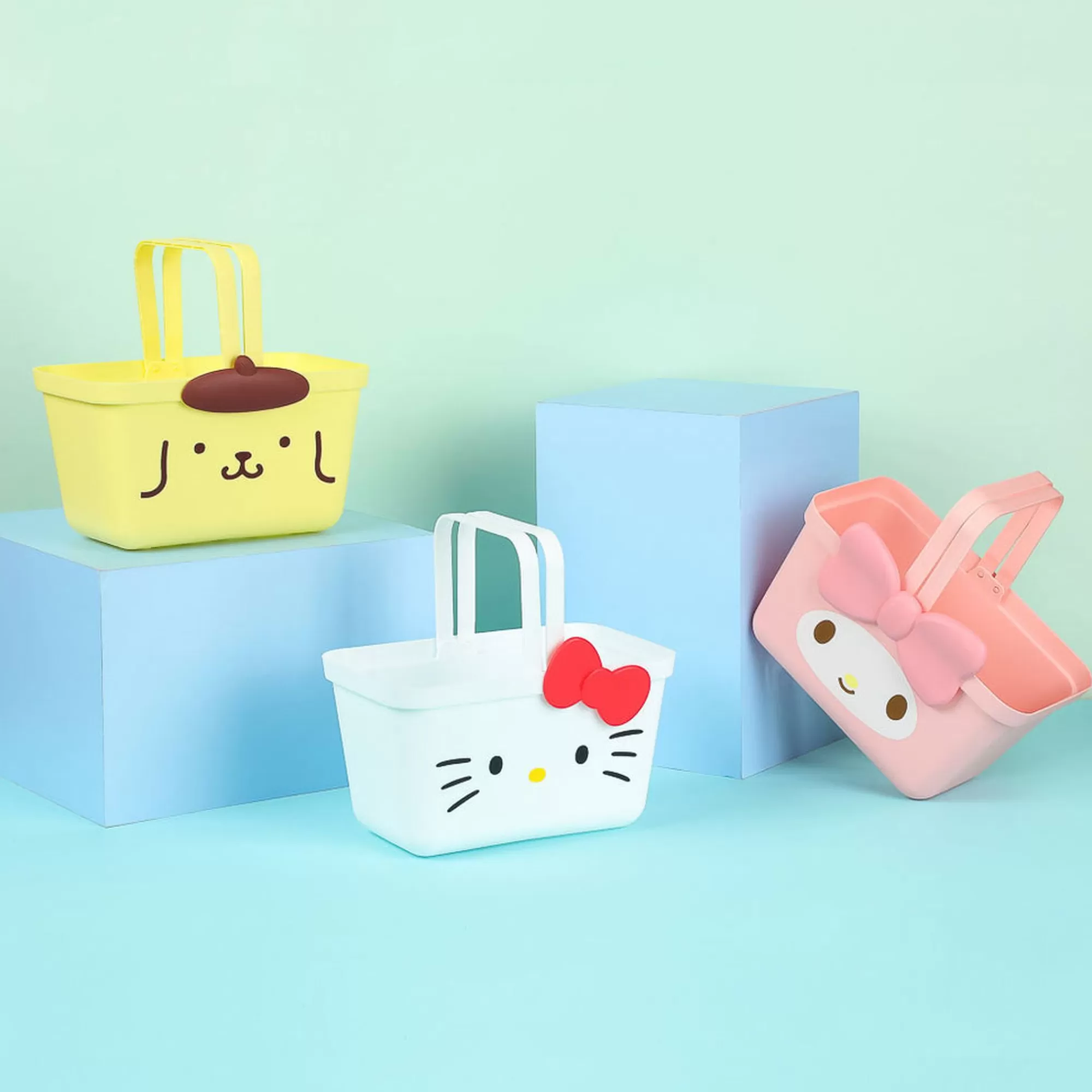 MINISO Storage Box & Organizer-Cestino Hello Kitty Collezione Sanrio
