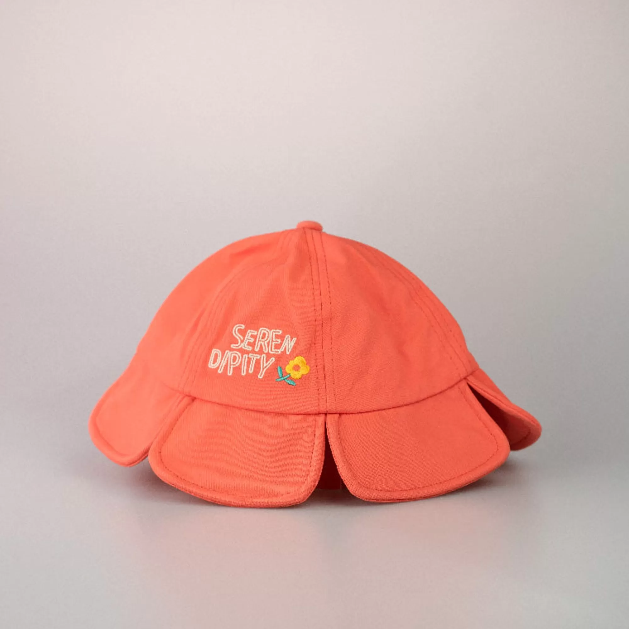 MINISO Accessori-Kids Bucket Hat A Forma Di Fiore Color Corallo