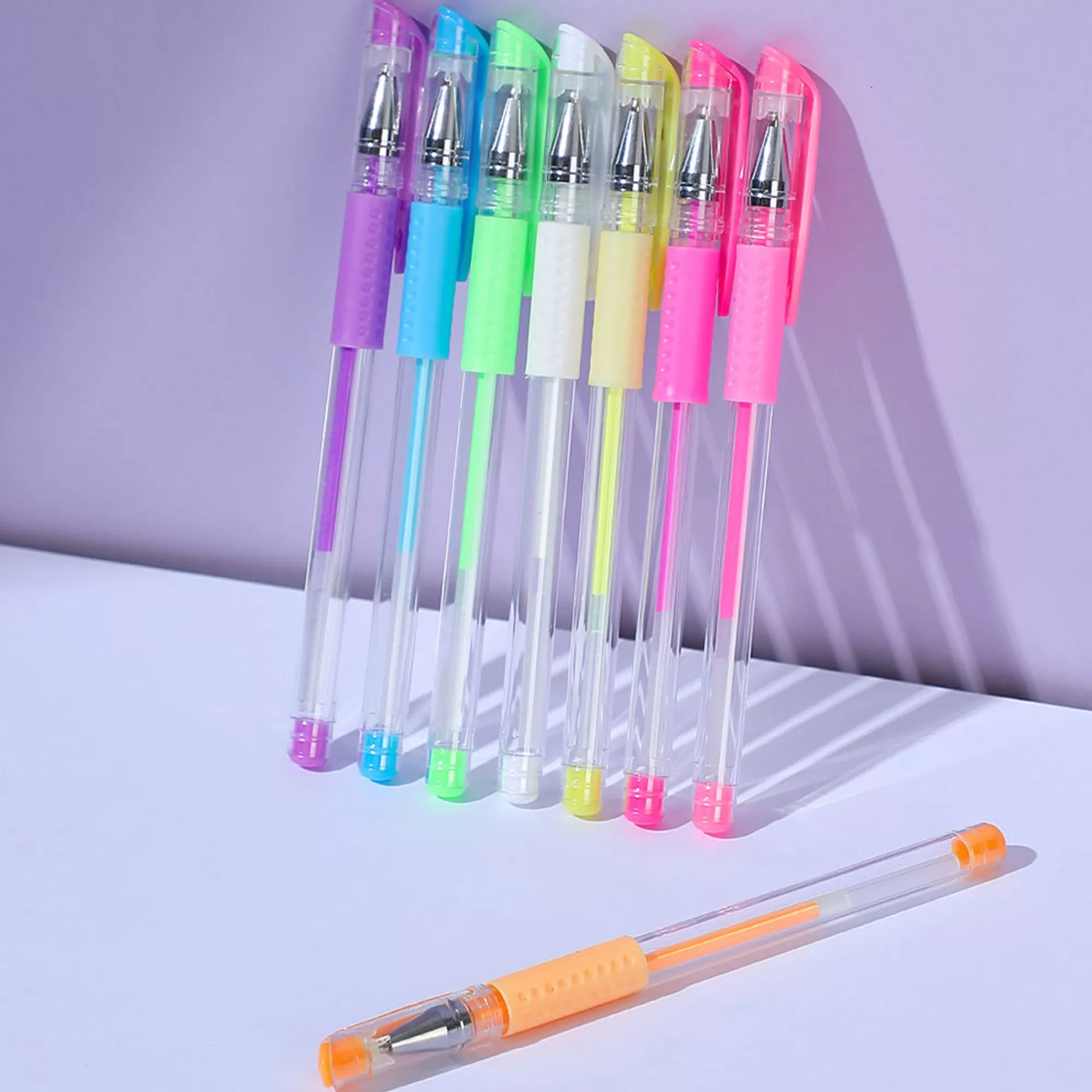 MINISO Penne E Pennarelli-Penna Gel Pastello 8 Colori