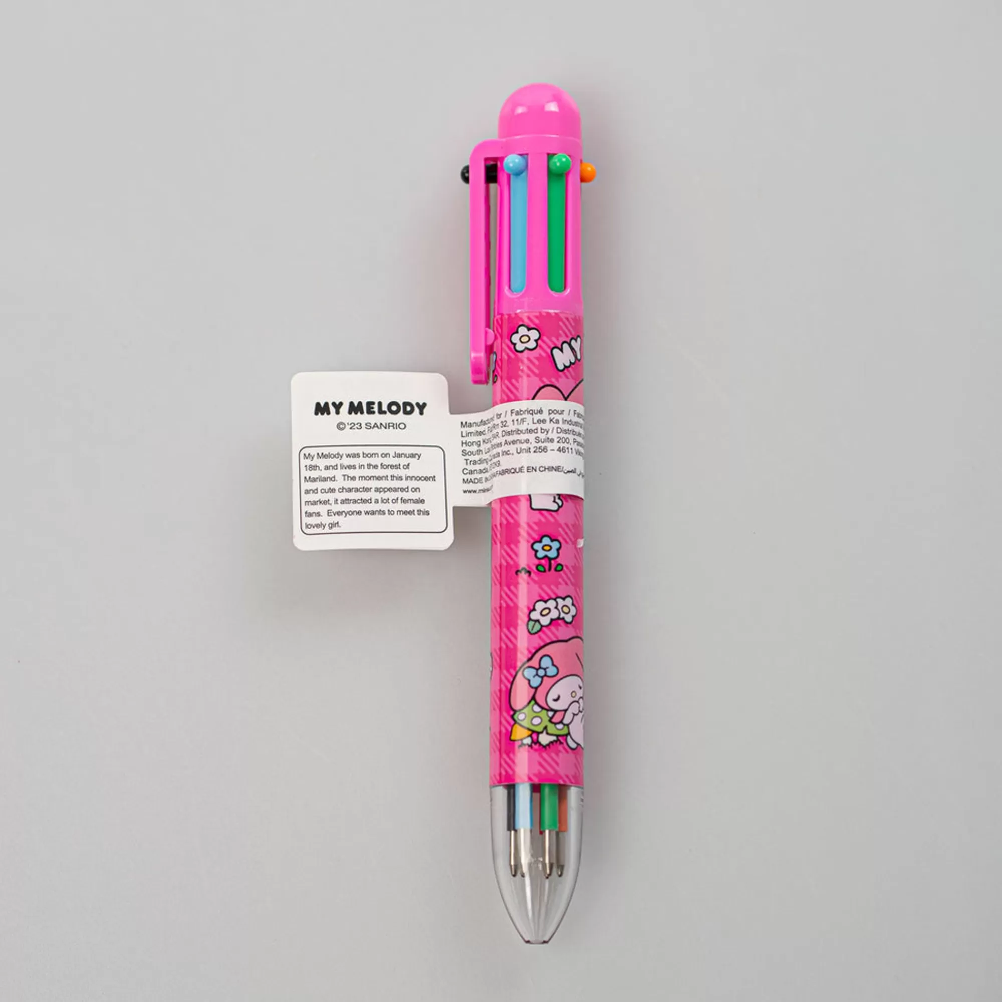 MINISO Penne E Pennarelli-Penna Sfera 6 Colori - My Melody