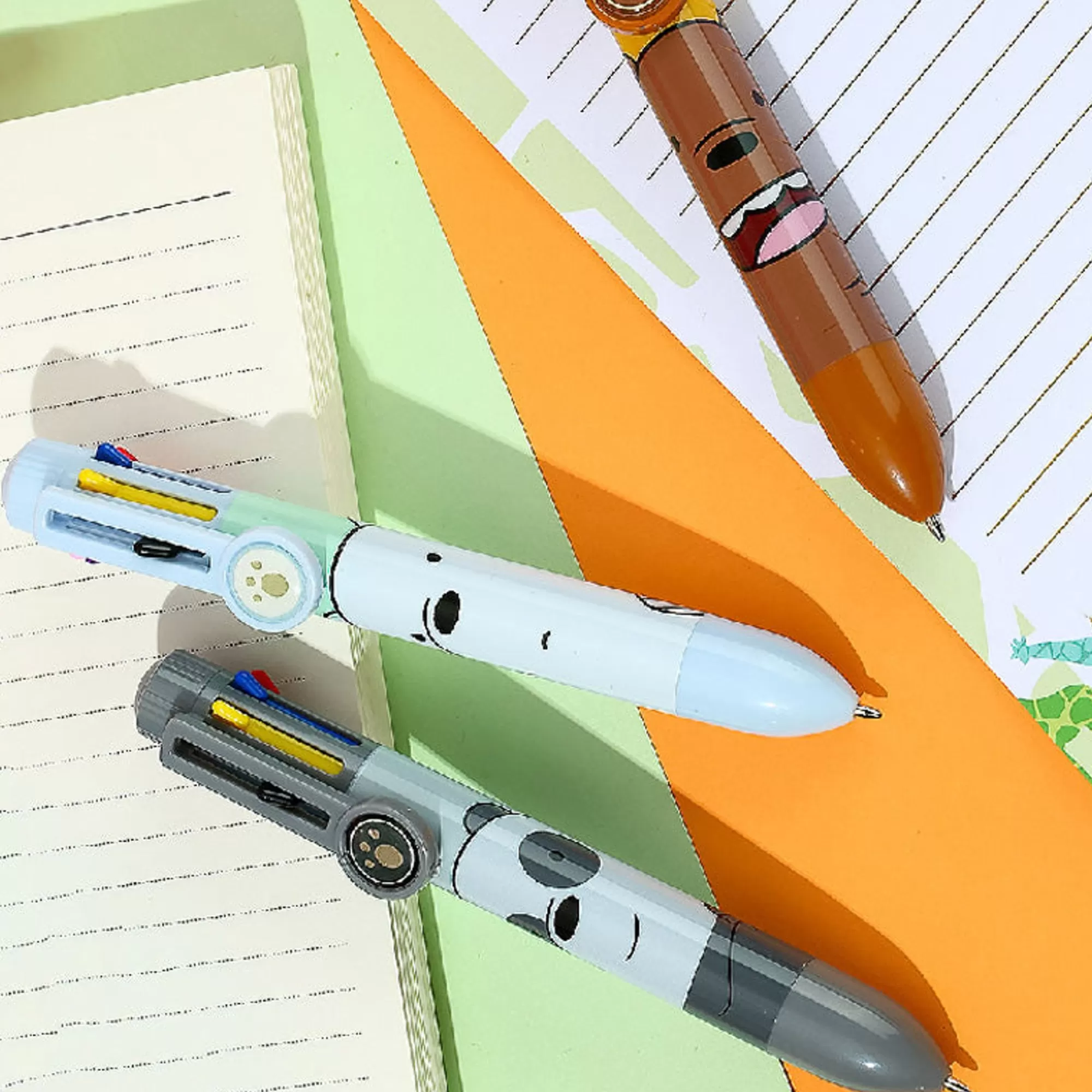 MINISO We Bare Bears-Penna We Bare Bears 8 Colori (1Pz)