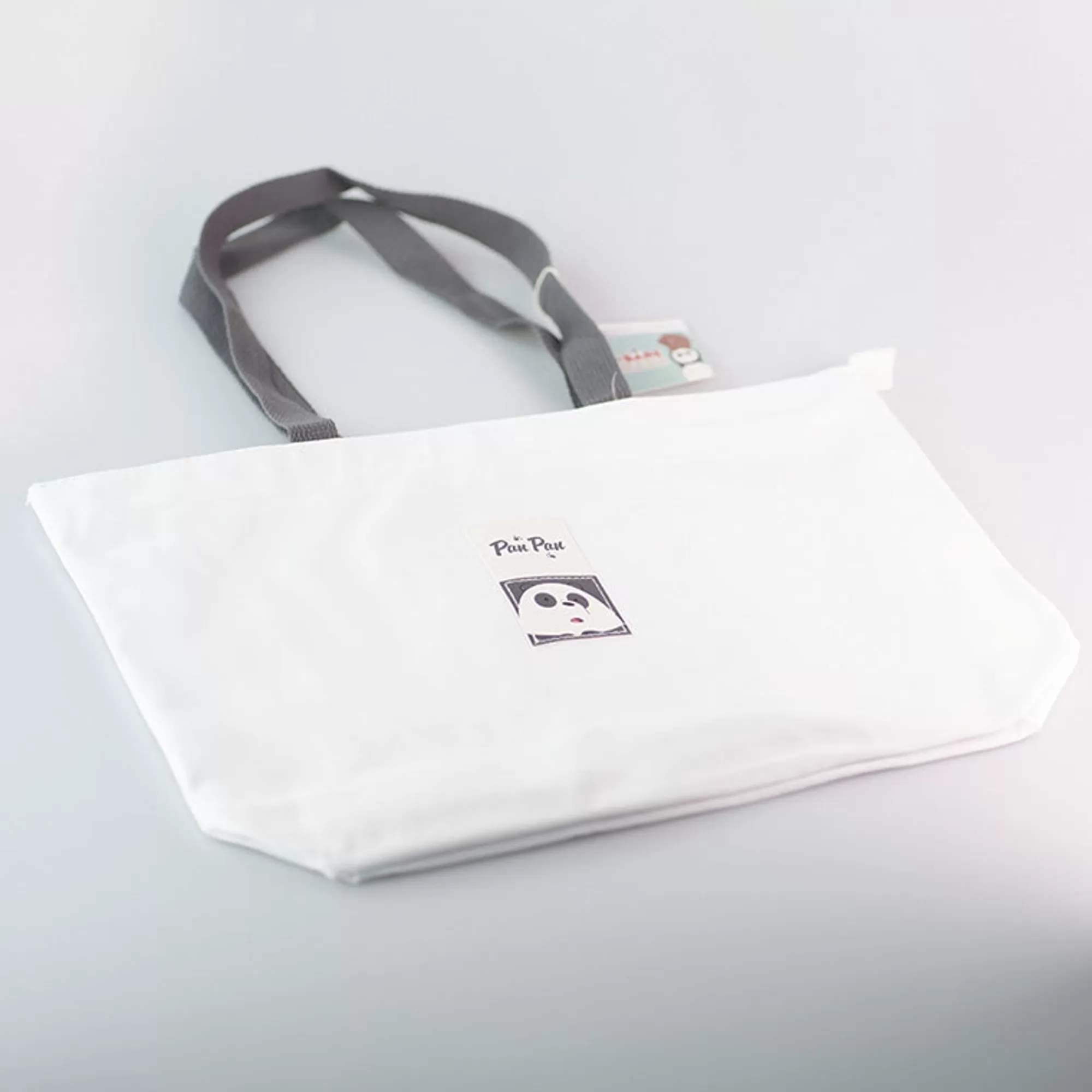 MINISO We Bare Bears-Shopping Bag - Panda We Bare Bears